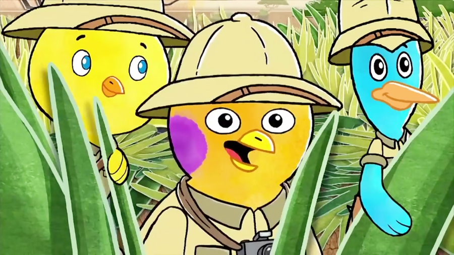 کارتون جیک جیکی ها Chirp - فصل 1 قسمت 28 - سفر به آفریقا